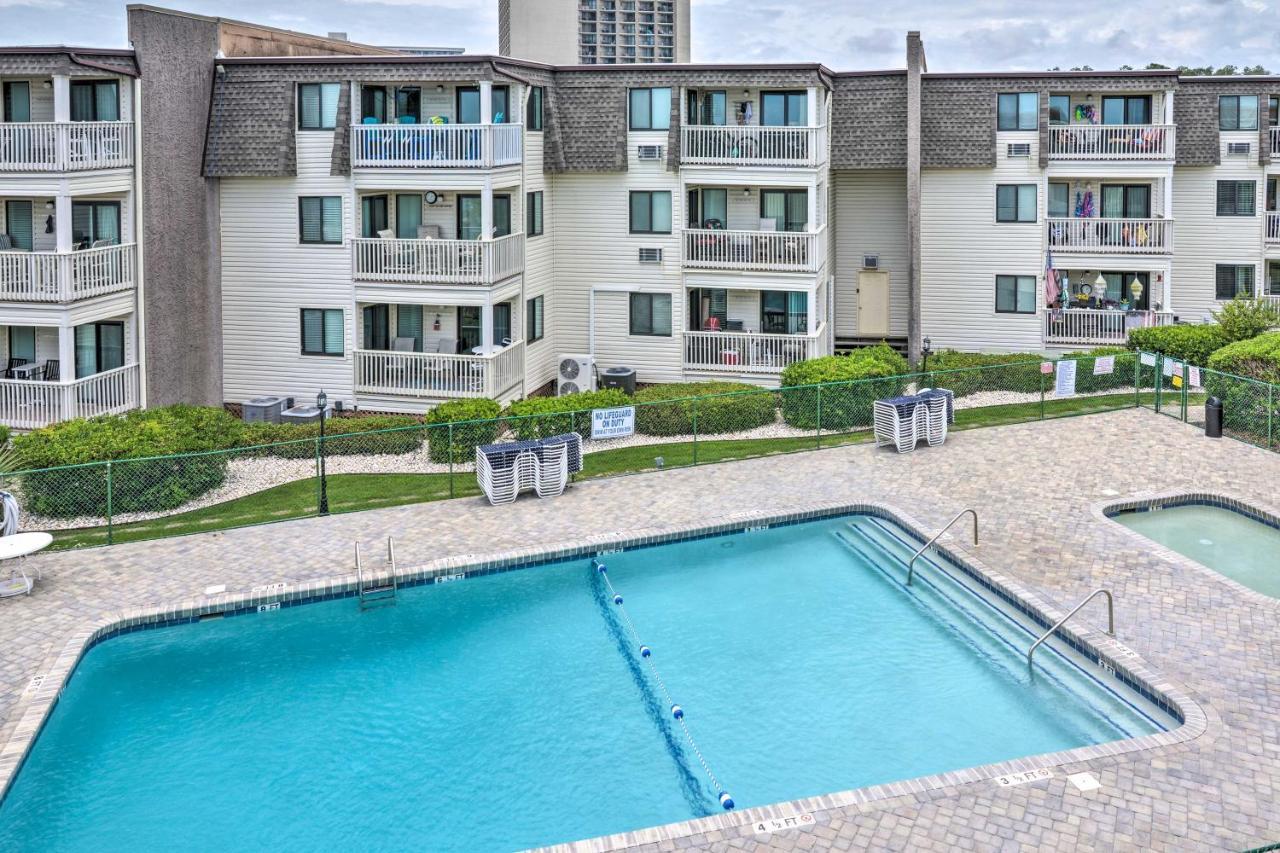 Beachfront Resort Condo With Pool View And Balcony! Миртъл Бийч Екстериор снимка